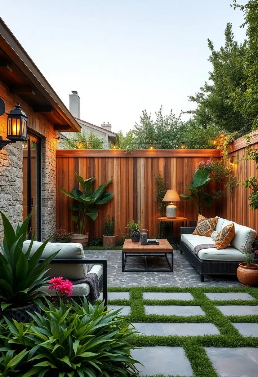 Low​ Fence ⁤Created from Reclaimed Barn wood Panels