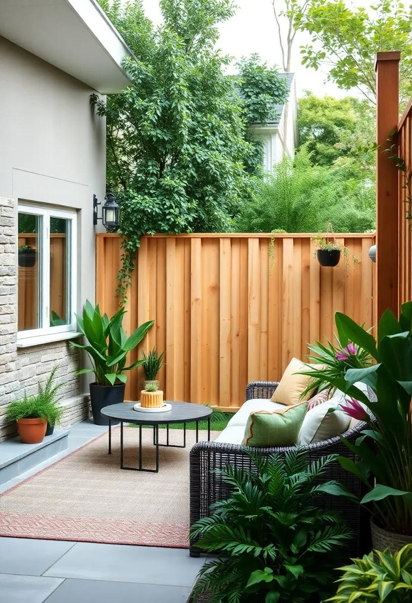Simple ⁢Pine Fence Featuring Colorful Garden Markers