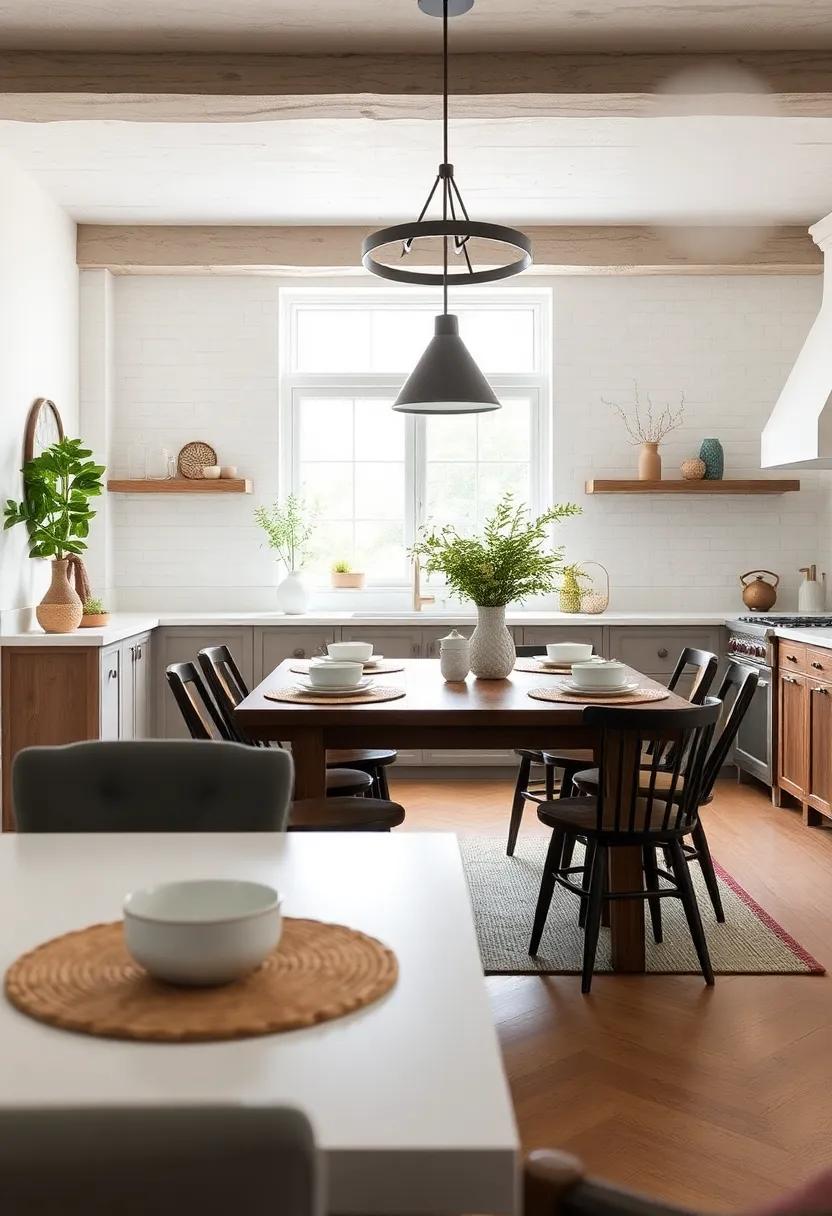 Natural‌ Fiber Placemats to Anchor Your Dining Space