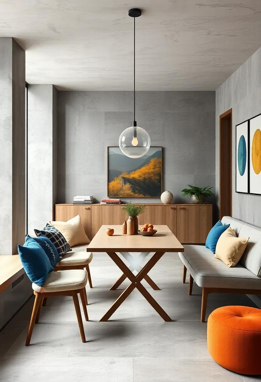 The Scandinavian-inspired ⁣Aero Foldable Table brings a light and airy feel to limited spaces with its slim profile