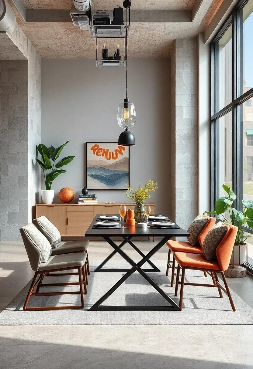 The Urban Flex Foldaway Table ⁤balances industrial metal‌ construction‌ with smart foldable features for city living