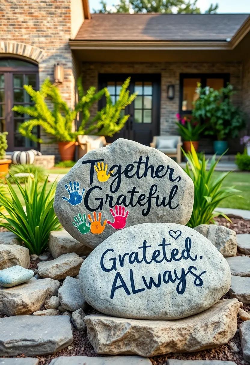 A⁢ rock‌ painted with a heart and‌ the phrase 