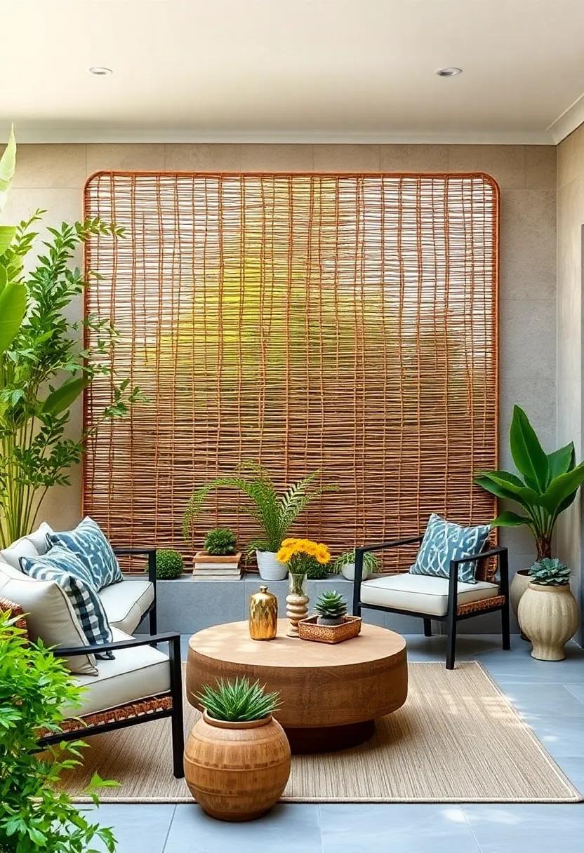 Woven Willow Screens: Natural​ and lightweight, these screens provide subtle separation while blending seamlessly into ​your garden's ⁤organic feel