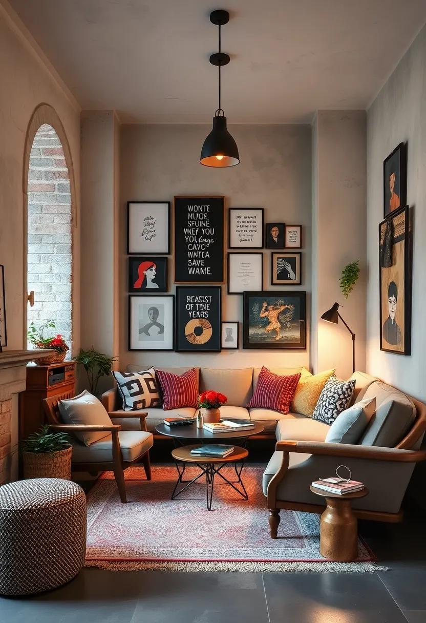 Personalize the nook with a gallery wall of prints, photos, or inspirational quotes