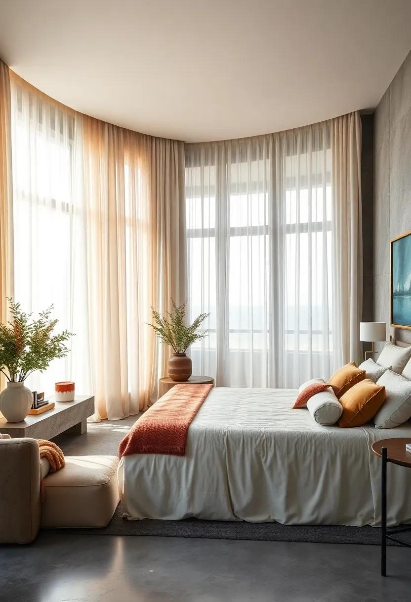 Shimmering Organza Panels for a Whisper of Light