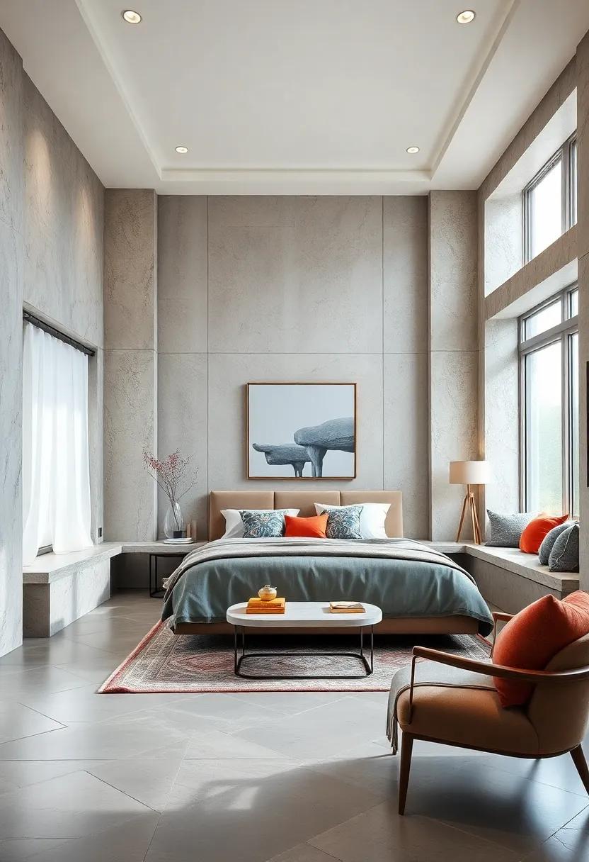 Built-in Seating with Storage in⁢ Bay Windows