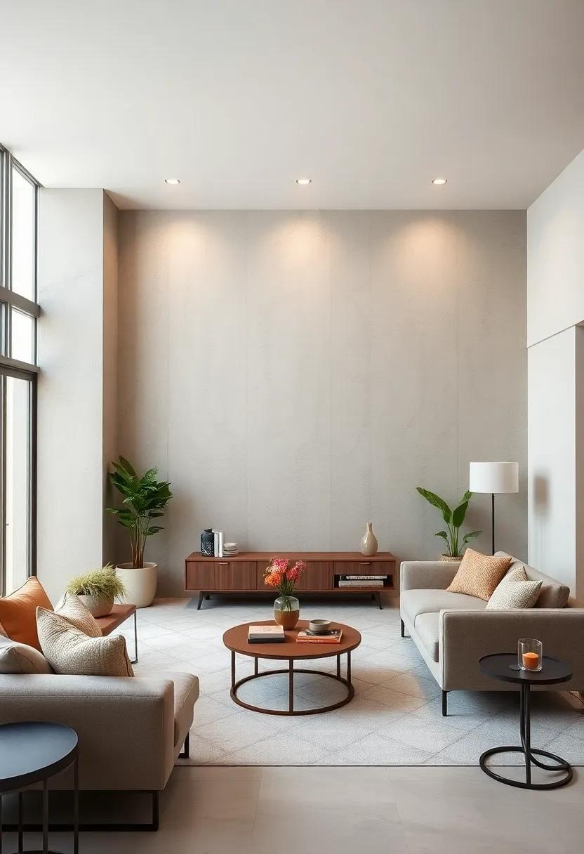 Minimalist Wallpaper ⁣with Tone-on-Tone Patterns: Select wallpapers featuring faint, repeated patterns in matching shades to enhance texture discreetly