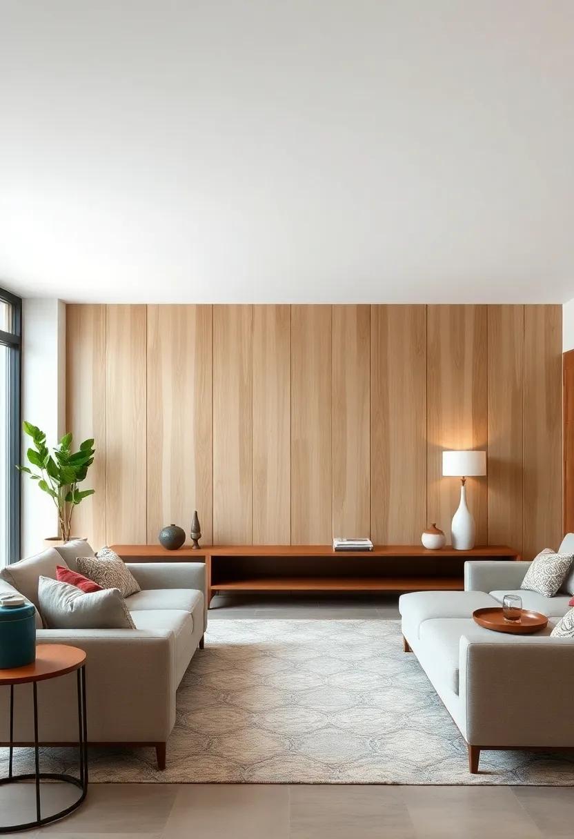 Natural Wood Panels: Incorporate light-toned wood paneling to⁤ infuse warmth and organic character ⁤with ⁢a ⁤clean,⁤ minimalist vibe