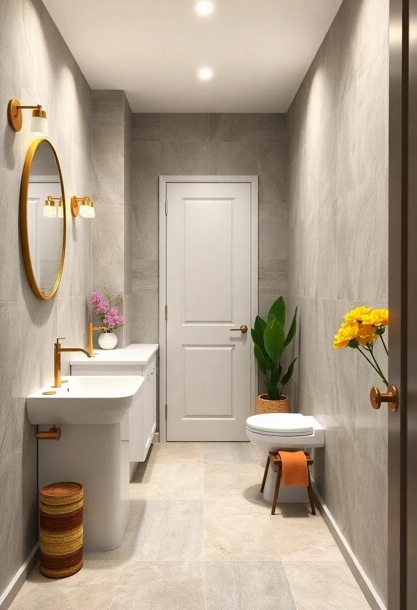 Install a pocket door to save space and add architectural interest