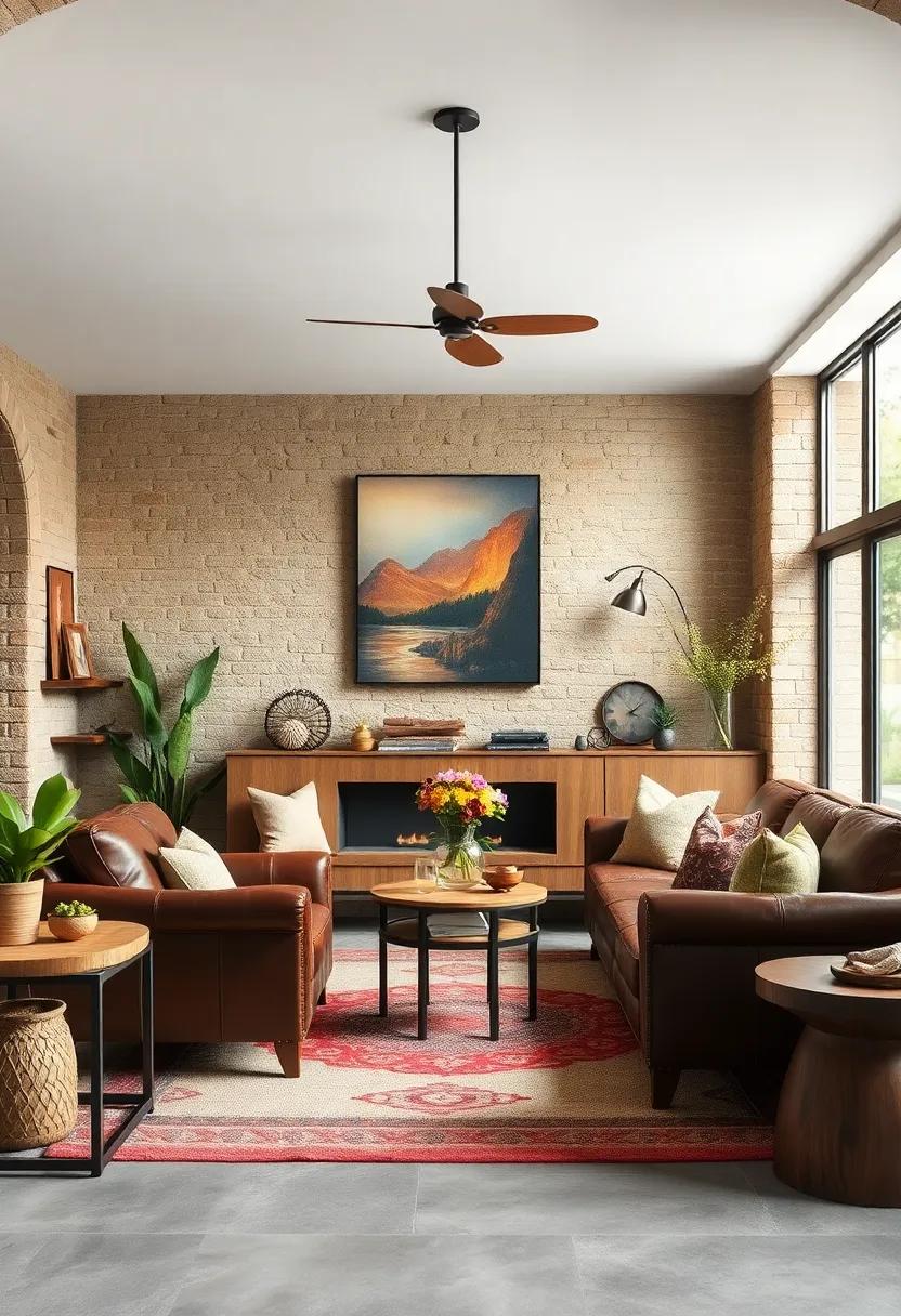 Use Distressed Leather Chairs to Add Character and Comfort