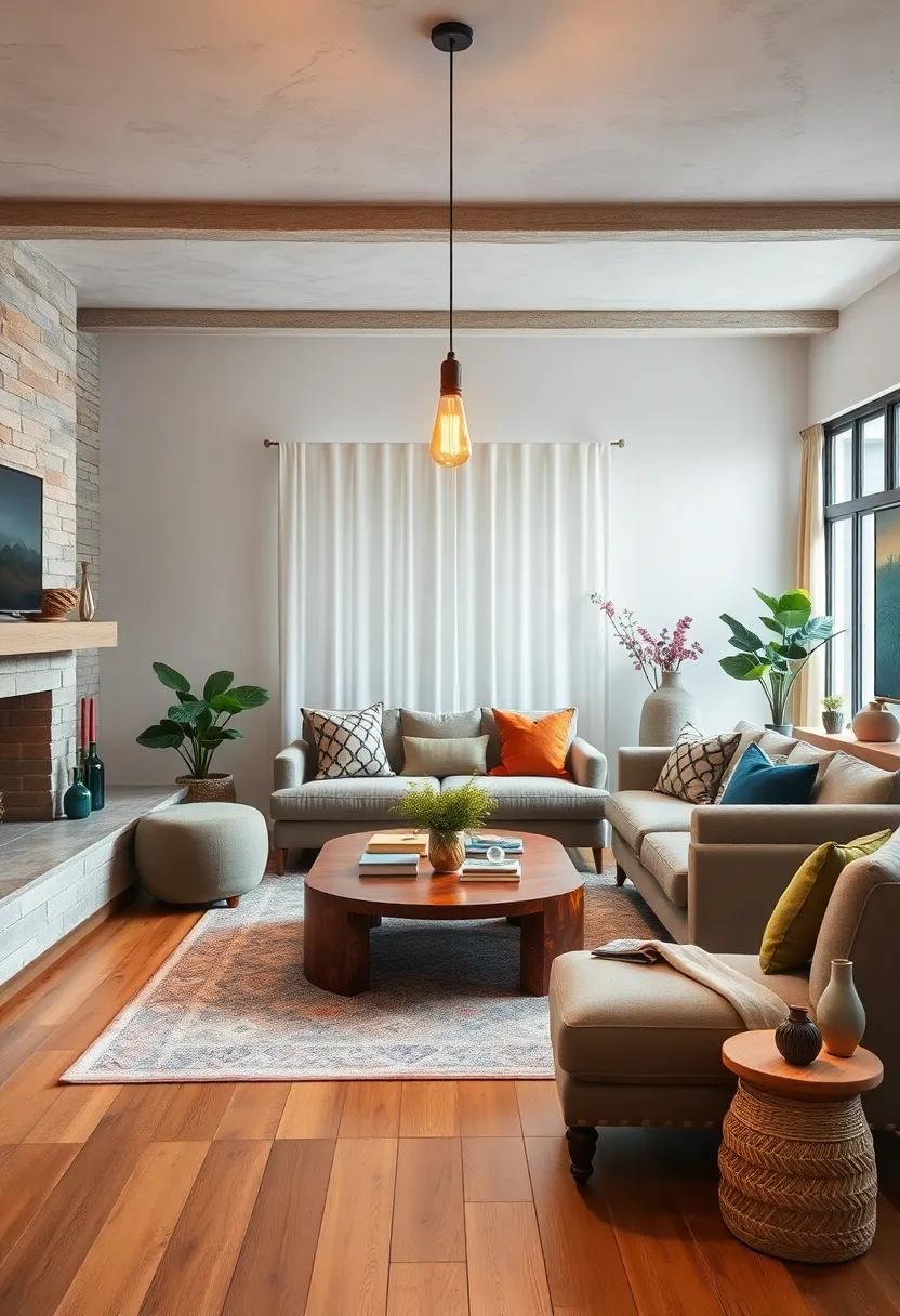 Mix Antique Rugs with Contemporary Patterns and Colors