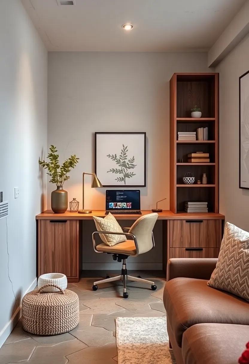 Craft a hidden compartment within a decorative desk panel for safeguarding valuables or private documents