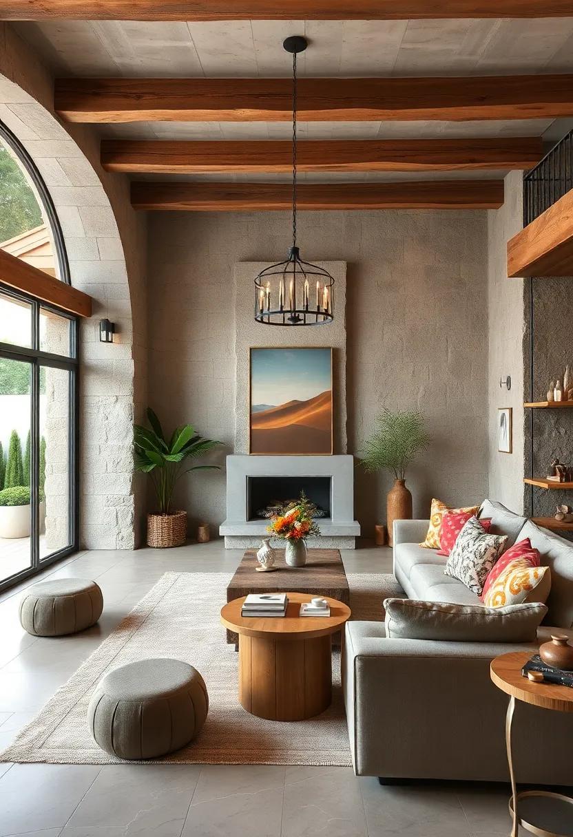 Rustic‌ Retreat: Use weathered wood, stone accents,​ and earth tones to create a comforting, grounded vibe