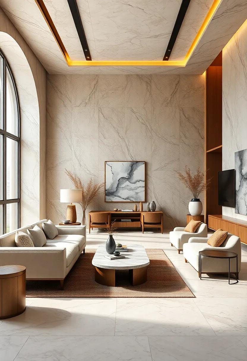 Incorporate classic marble surfaces to add sophistication​ and timeless beauty to any space