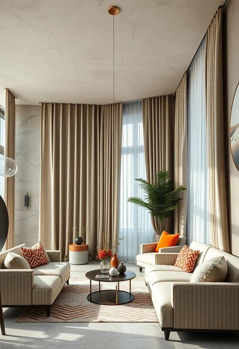 Integrate decorative⁣ trims and tassels in curtains and upholstery for intricate detailing