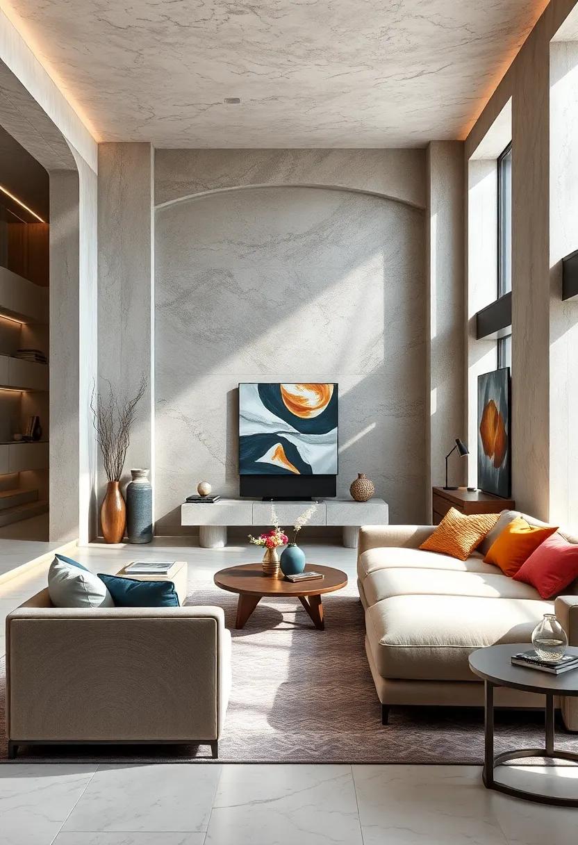 Introduce sculptural furniture pieces that ⁣function as art ⁢and elevate the design narrative