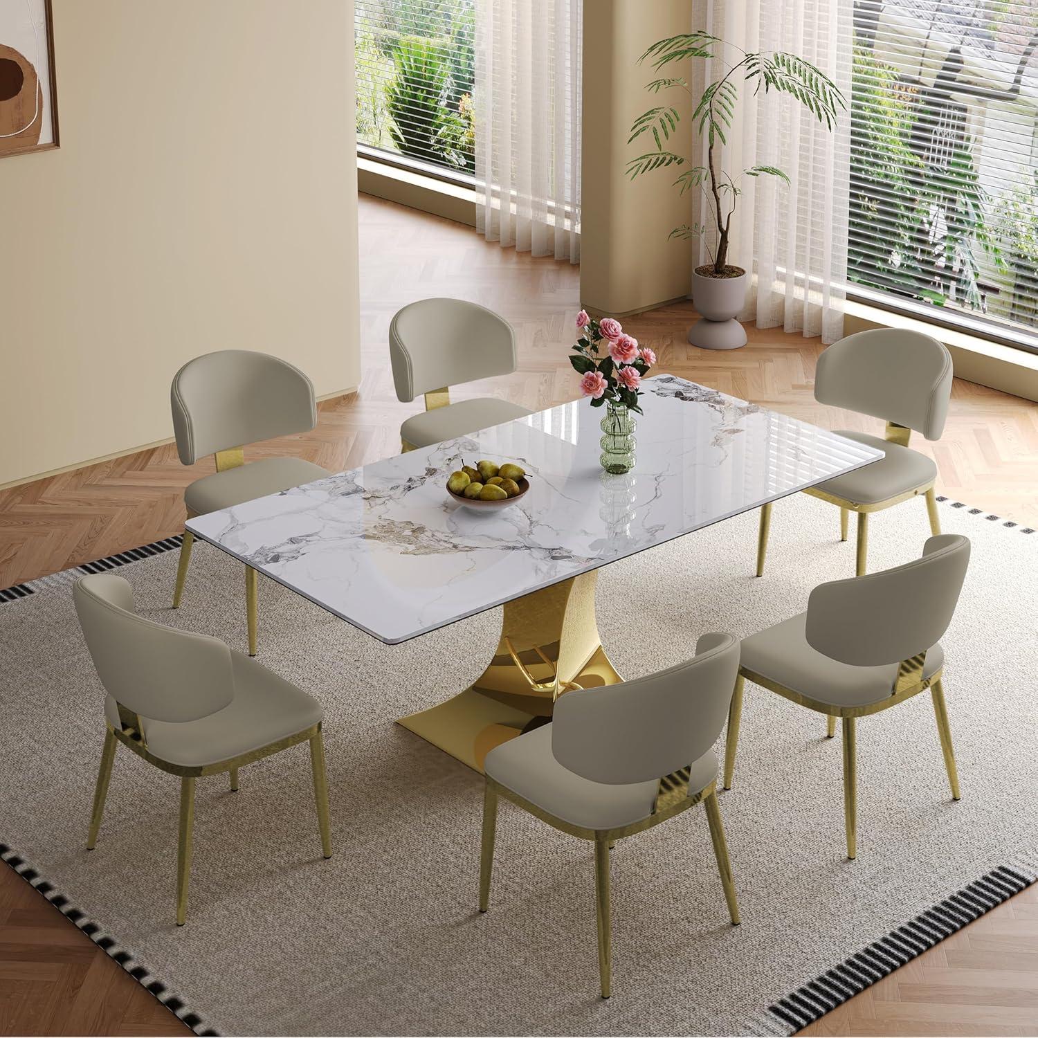 Our Honest Take on the Elegant Sintered Stone Dining Set
