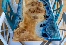 Our Honest Take on the TUZECH Ocean Epoxy Dining Table