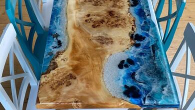 Our Honest Take on the TUZECH Ocean Epoxy Dining Table