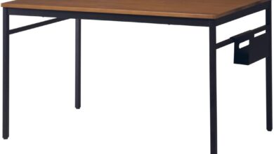 Our Honest Take on the J-Kitchens Noal Dining Table’s Design and Durability