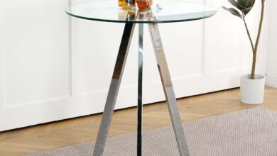 Our Honest Take: Sleek Glass Dining Table with Sturdy Metal Legs