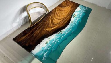 Our Experience with the Custom Fluorescent Epoxy Resin Table