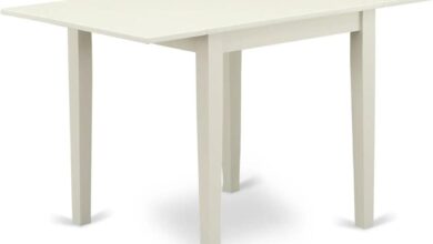 Our Honest Take on the East West Linen White Mid-Century Table