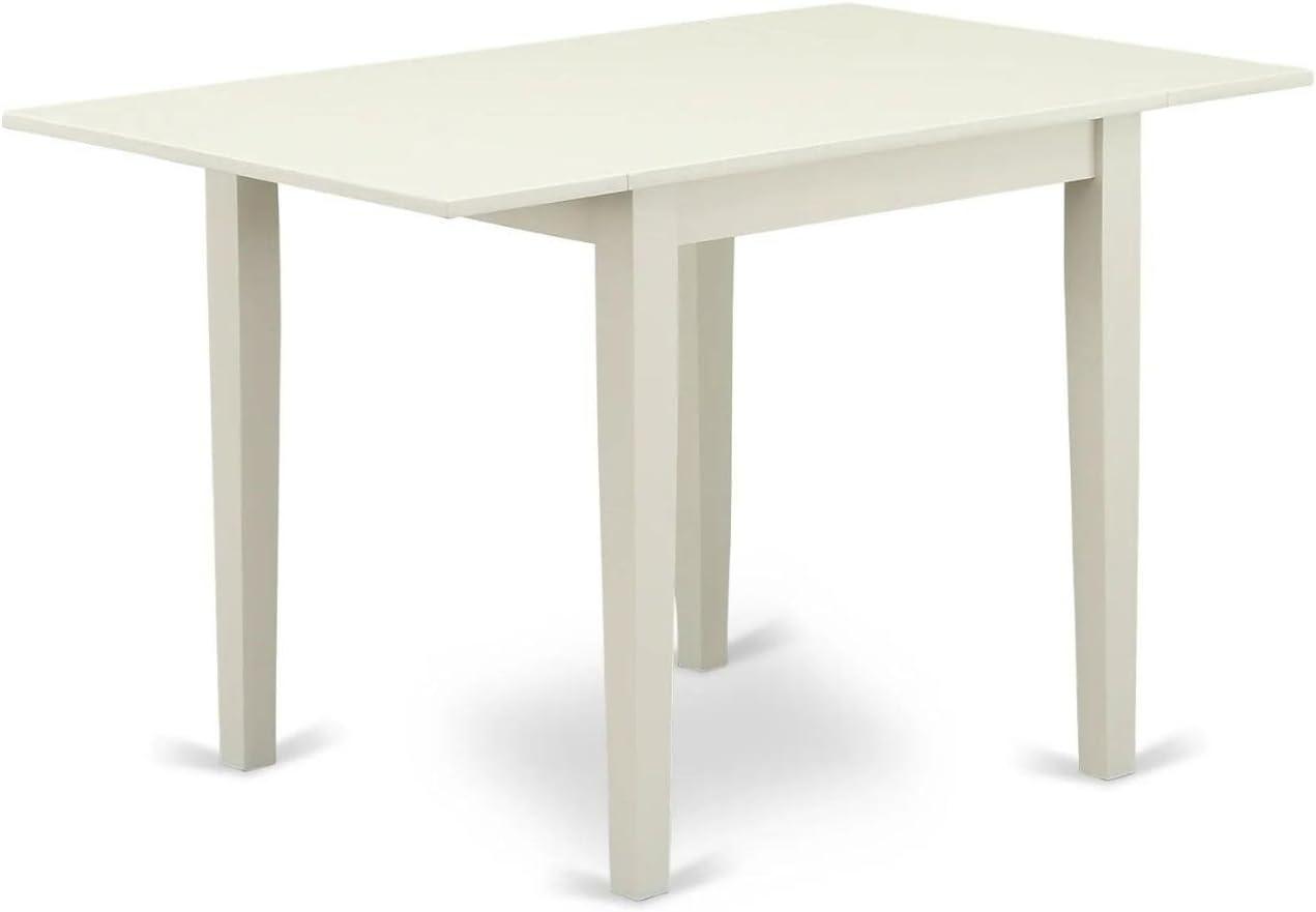 Our Honest Take on the East West Linen White Mid-Century Table