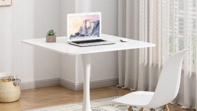 How We Found the JAXPETY Tulip Table Perfect for Small Spaces