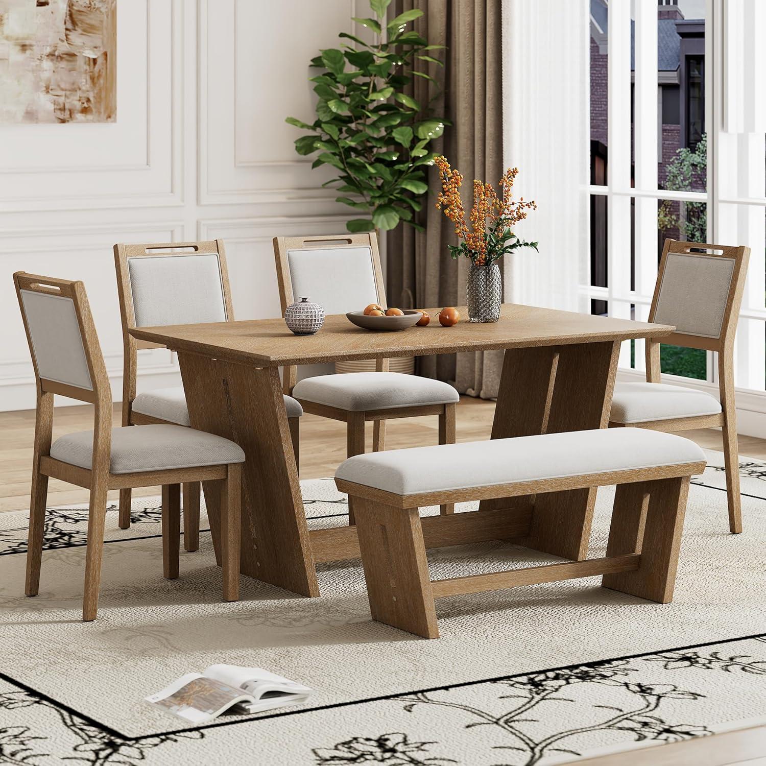 Why We Love the Merax Retro Dining Set for Our Home Meals
