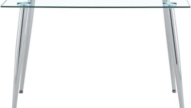 Why We Love the SilveryA Glass Dining Table for Every Space