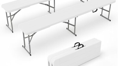 Our Honest Take on the VINGLI 6ft Folding Bench: Portable & Sturdy
