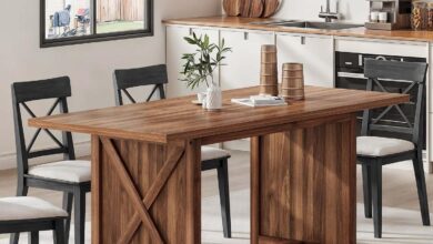 Our Honest Take on the YITAHOME Rustic Farmhouse Dining Table