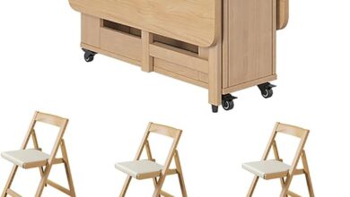 Our Honest Take on the 1.4m Folding Wooden Dining Set