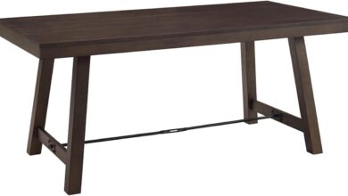 Gather Around the Liam Rustic Farmhouse Table: Our Honest Review