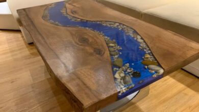How We Loved Our Custom Wood & Epoxy River Table Experience