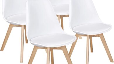Why We Chose the Yaheetech White Dining Chair Set of 4