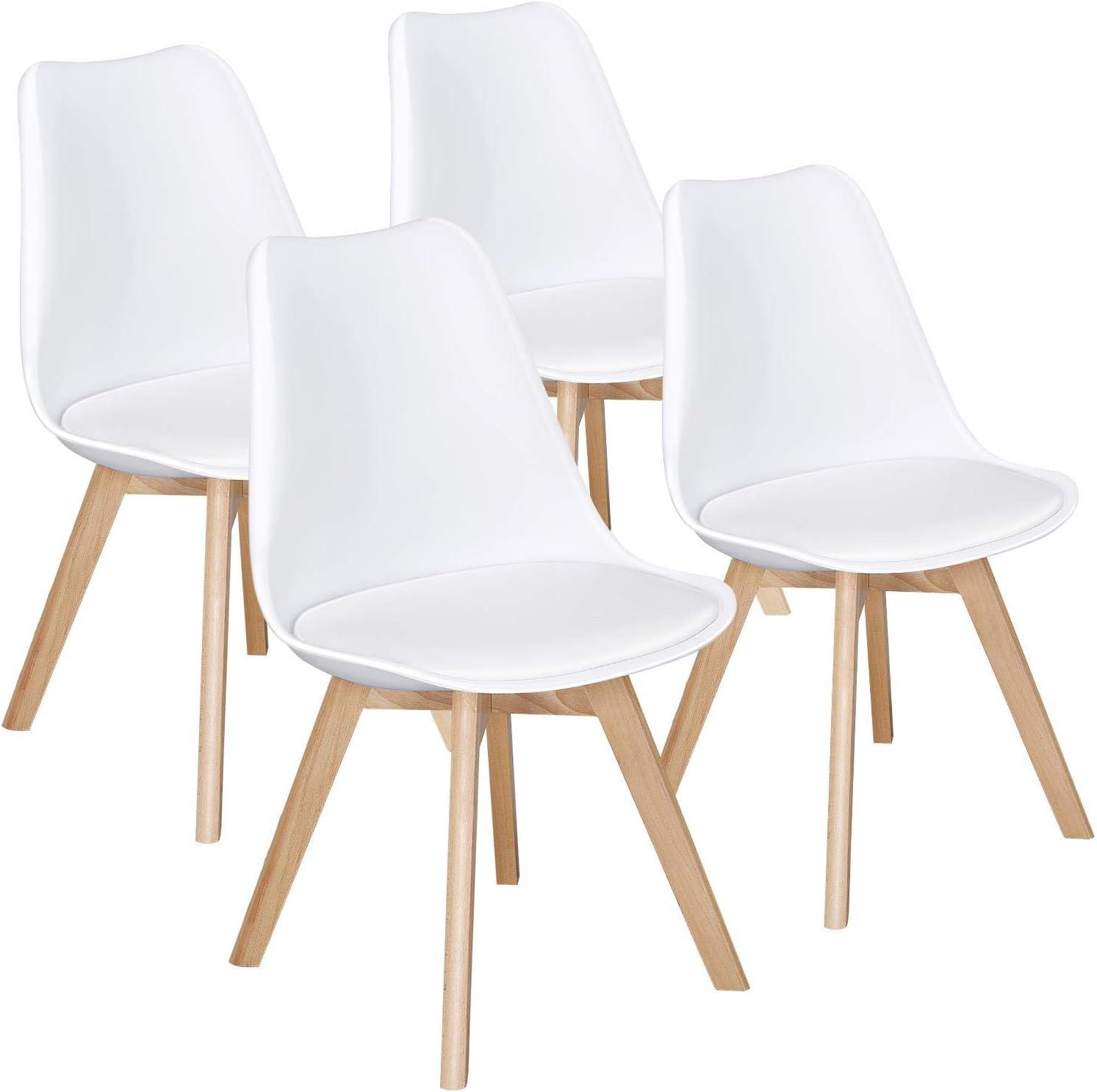 Why We Chose the Yaheetech White Dining Chair Set of 4