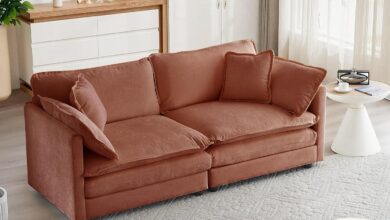 How We Styled and Tested the mikibama Luxury Loveseat Sofa