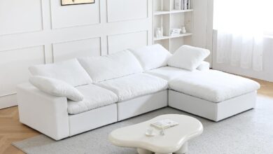 Our Honest Take on the JACH 120″ L-Shape Cloud Modular Couch