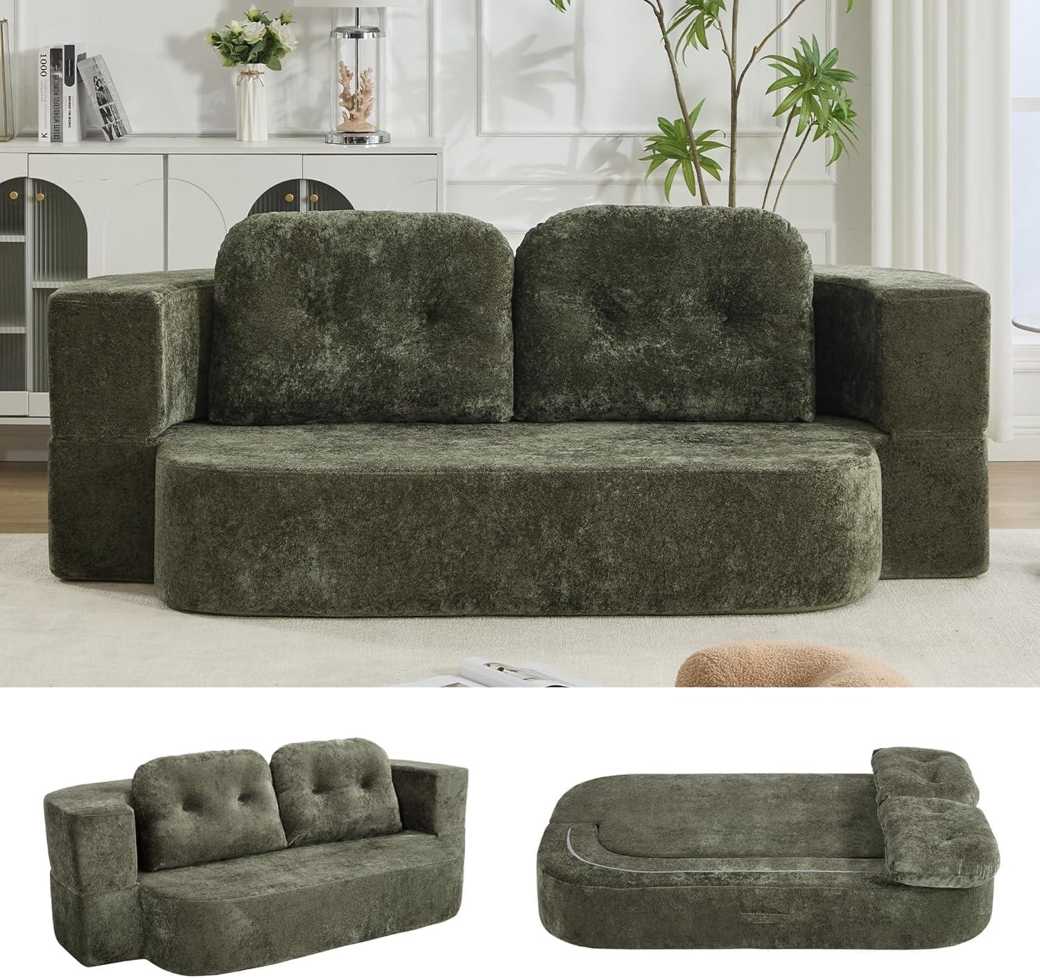 Our Honest Take on the 2-in-1 Convertible Folding Sofa Bed