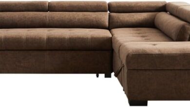 Why We Love This Spacious Suede Sectional Sofa Bed for Families