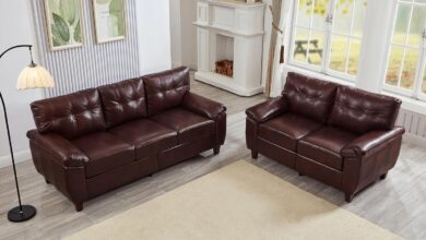 Our Take on the Stylish PU Leather Sofa Set with Hidden Storage