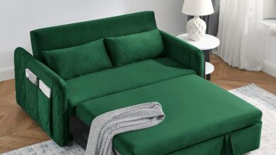 Our Honest Take on the Merax 55″ Convertible Velvet Loveseat