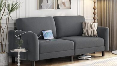 Our Honest Take on the Yaheetech 67″ Loveseat with USB Ports