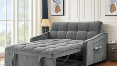 Our Take on the 3-in-1 Velvet Sleeper Sofa with USB Ports