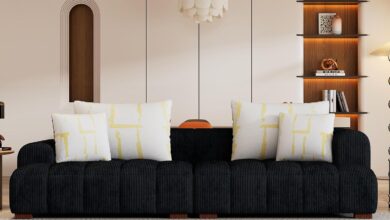Our Take on the Modern Minimalist Corduroy Sectional Sofa’s Comfort