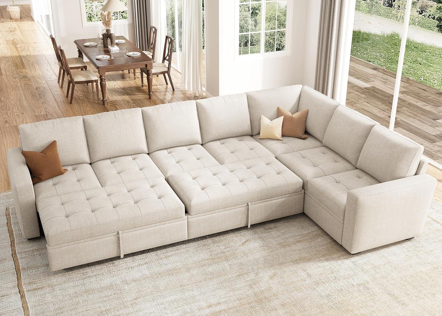 Our Take on the HONBAY Modular Sleeper Sofa: Comfort Meets Customization
