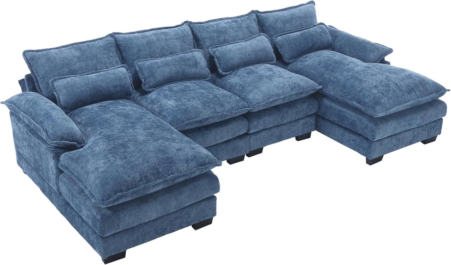 Why We Love Our Convertible Chenille U-Shaped Sectional Sofa