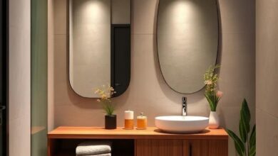 23 Stunning Guest Bathroom Ideas Featuring Unique Mirror Designs You’ll Love